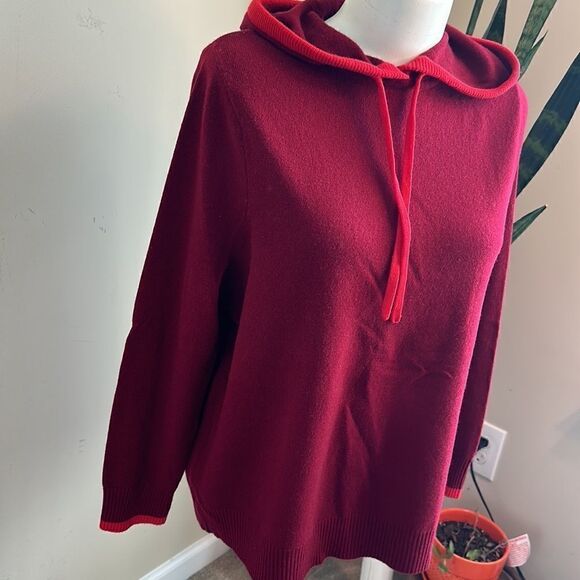 Summersalt Cashmere Blend Hooded Sweater S - Picture 2 of 8